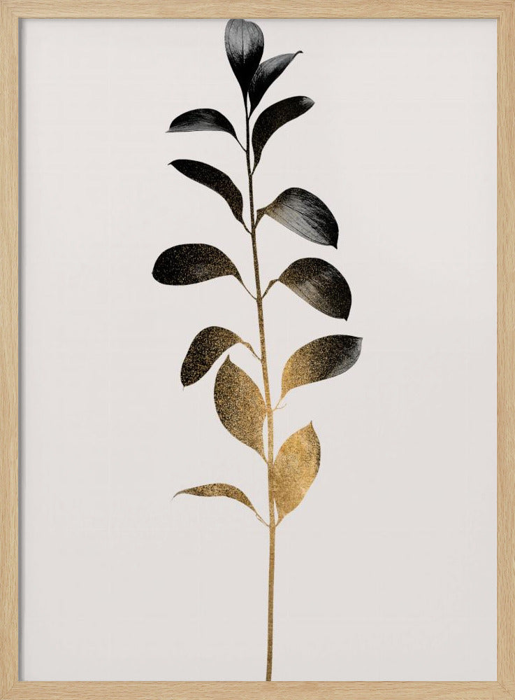 Monochromatica Nr. 9 Dunkelgold | Poster