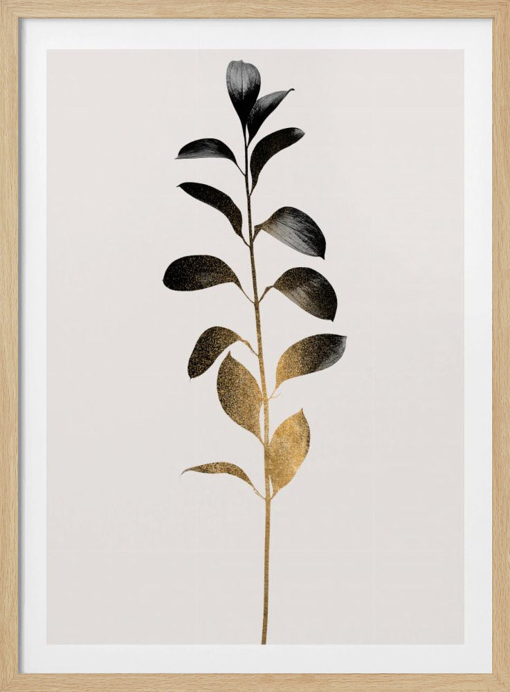 Monochromatica Nr. 9 Dunkelgold | Poster