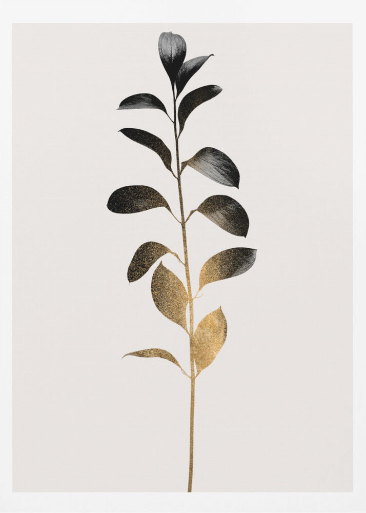 Monochromatica Nr. 9 Dunkelgold | Poster