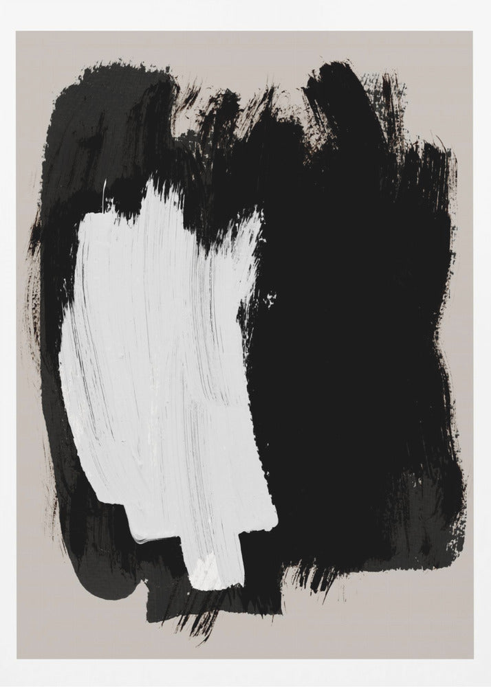 Abstrakte Pinselstriche 16 | Poster