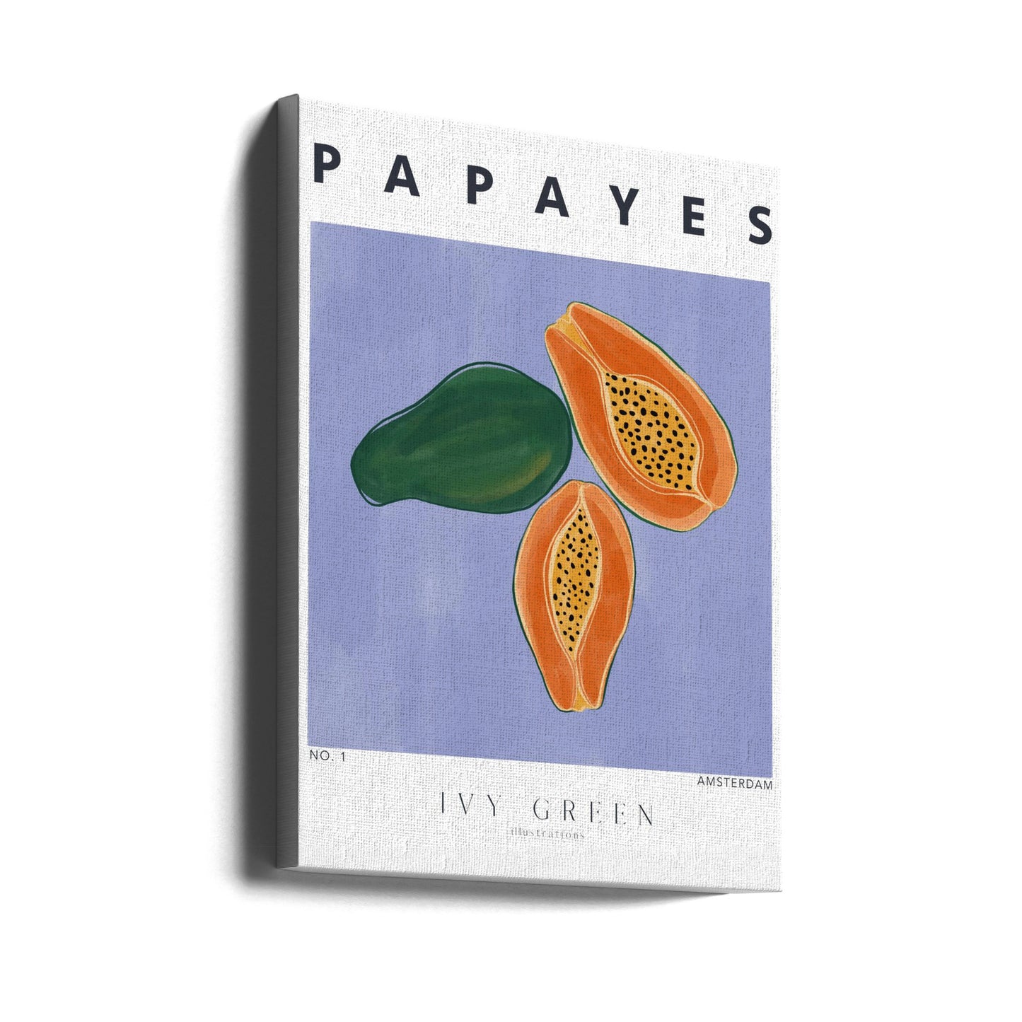 Papayas | Leinwand-Bilder