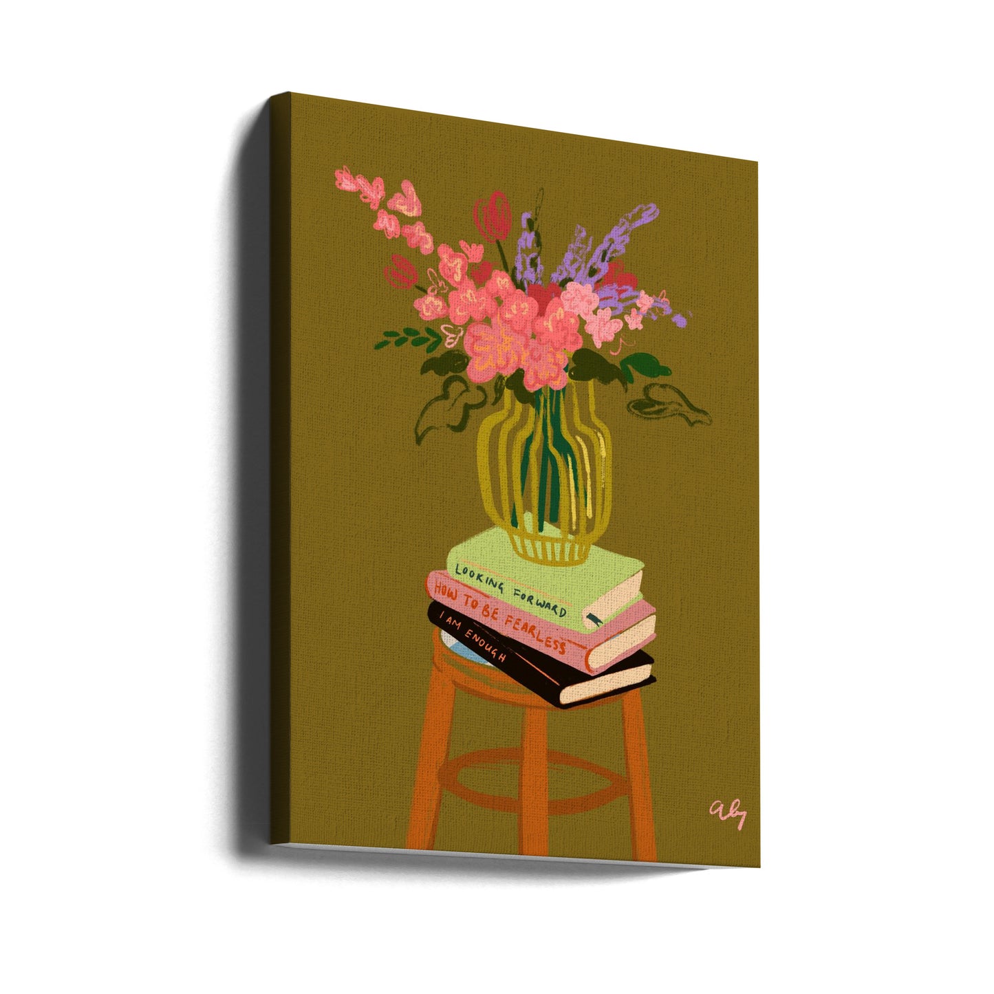 Blomstervase | Lærredsbilleder