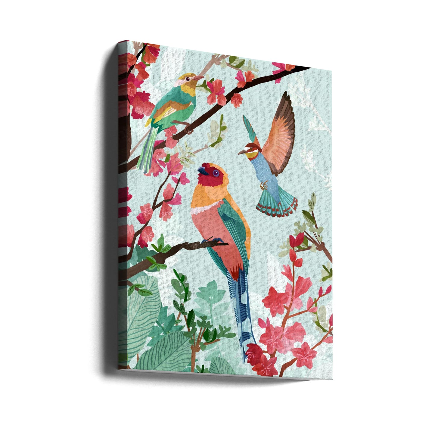 Zomervogels | Canvasprints