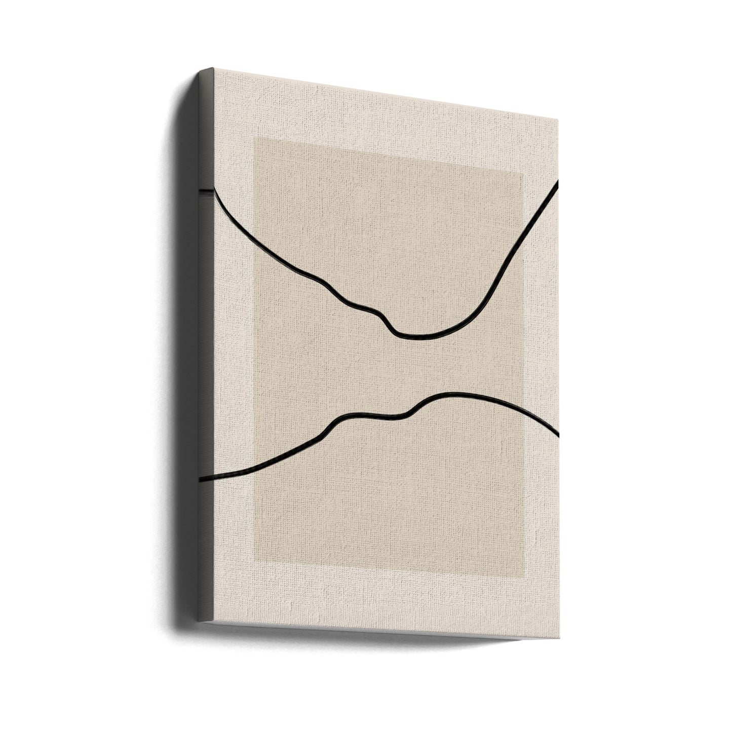 Soft Abstract Lines Art | Canvas