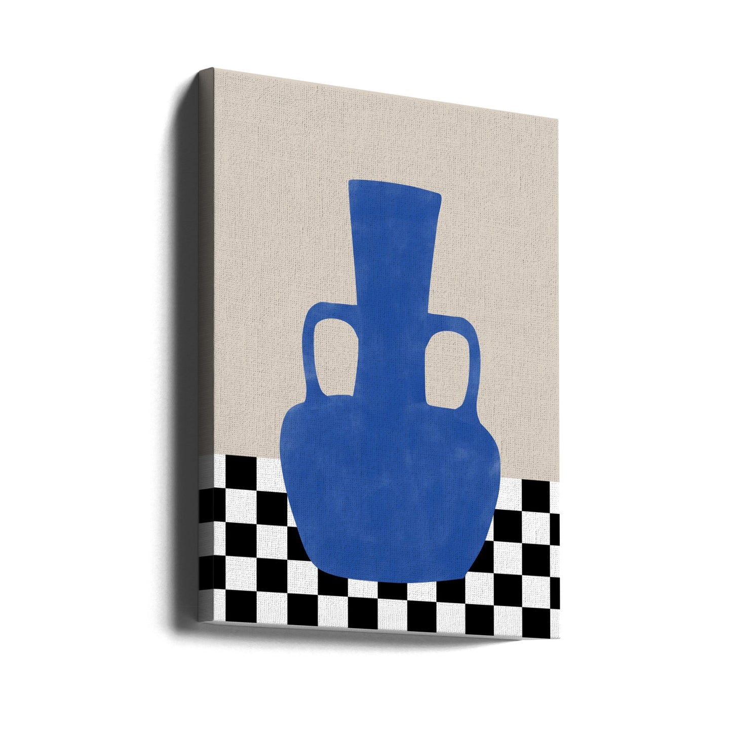 Azure Vase Chess Board | Canvas