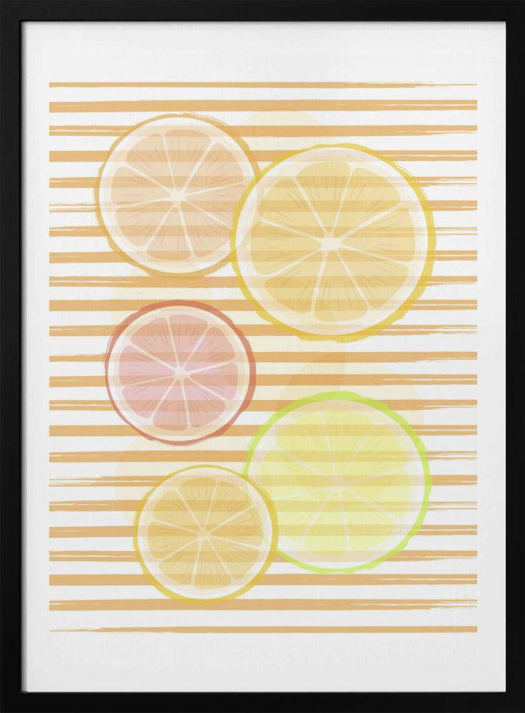 Harmonie d'agrumes | Posters - Affiche Artistique