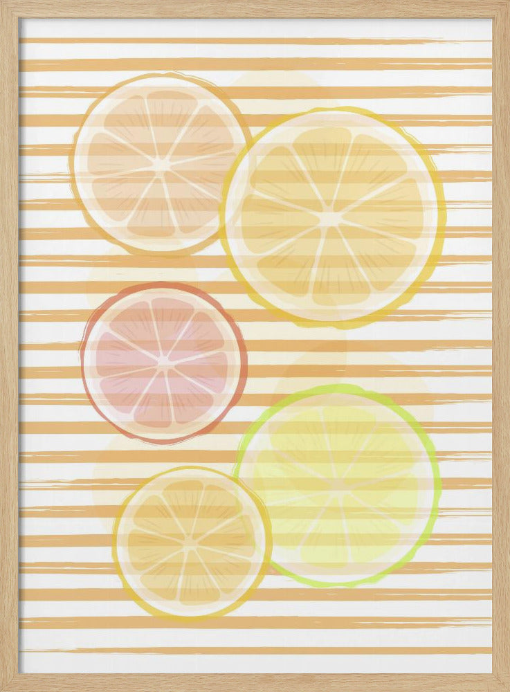 Harmonie d'agrumes | Posters - Affiche Artistique