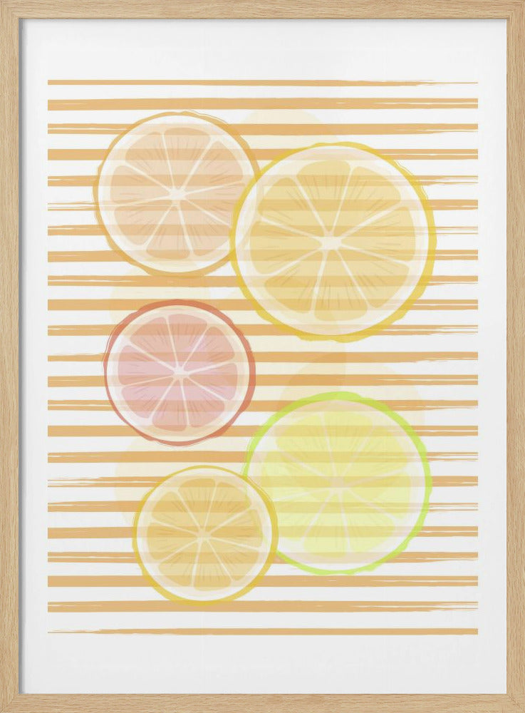 Harmonie d'agrumes | Posters - Affiche Artistique