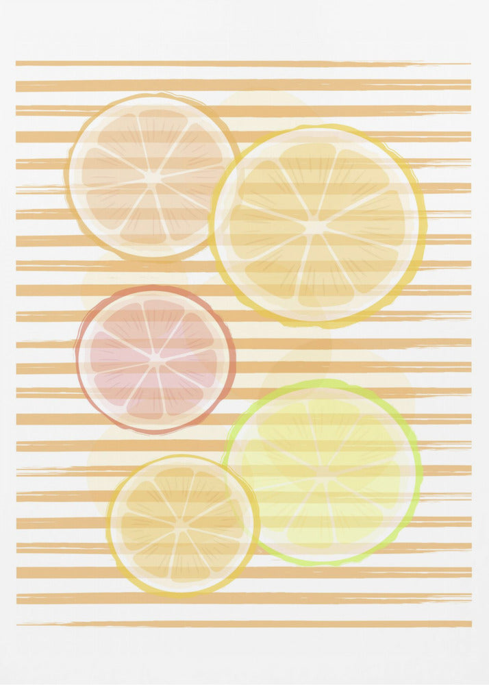 Harmonie d'agrumes | Posters - Affiche Artistique