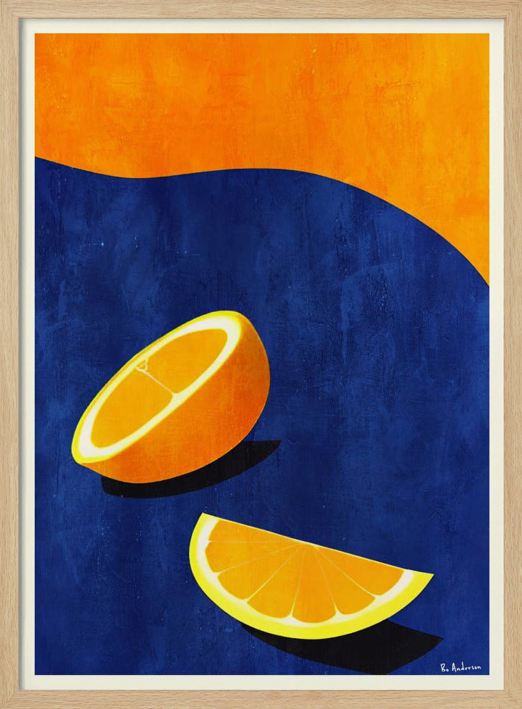 Petit Déjeuner, Deux Oranges | Poster