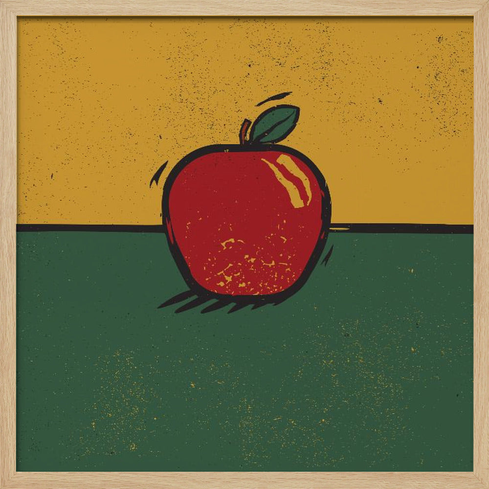 Apfel | Poster - Kunstdruck