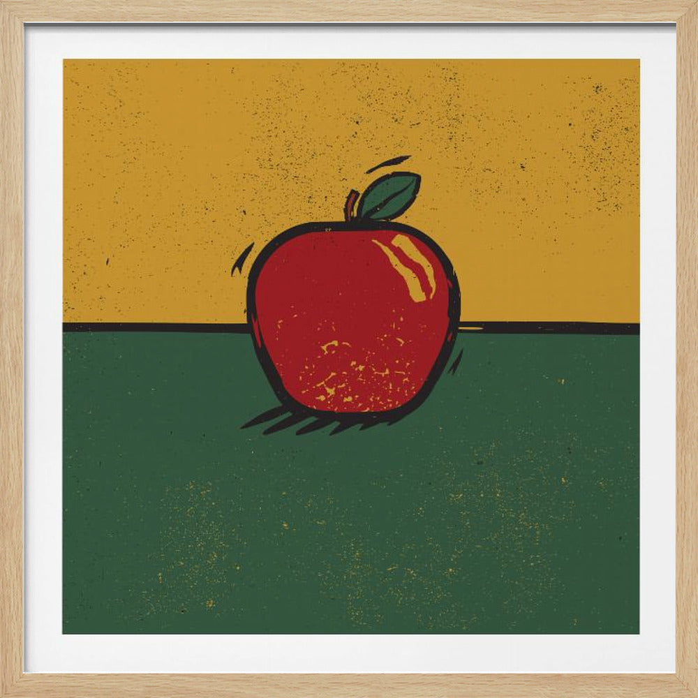 Apfel | Poster - Kunstdruck