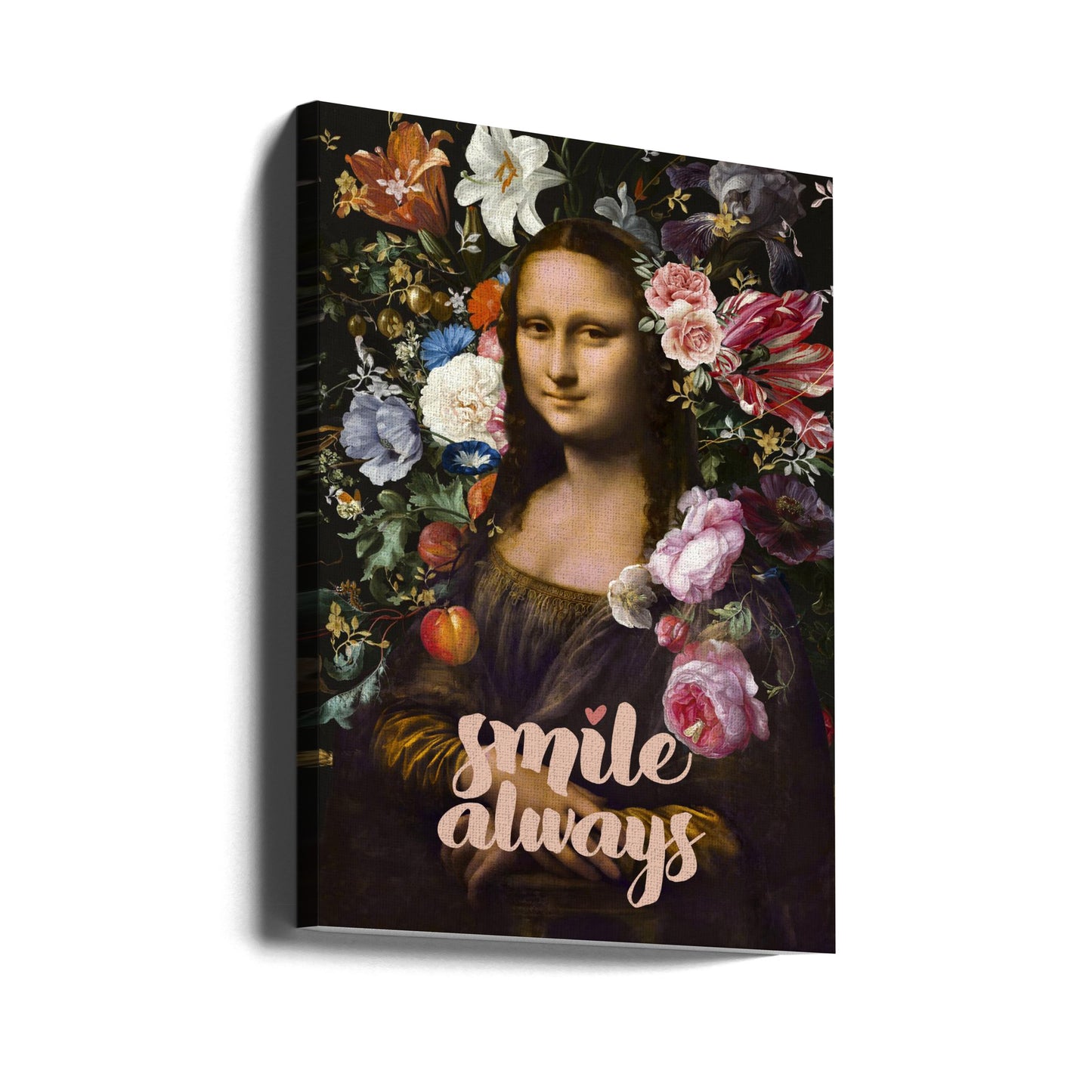Sonríe siempre, Mona Lisa | Impresiones en Lienzo