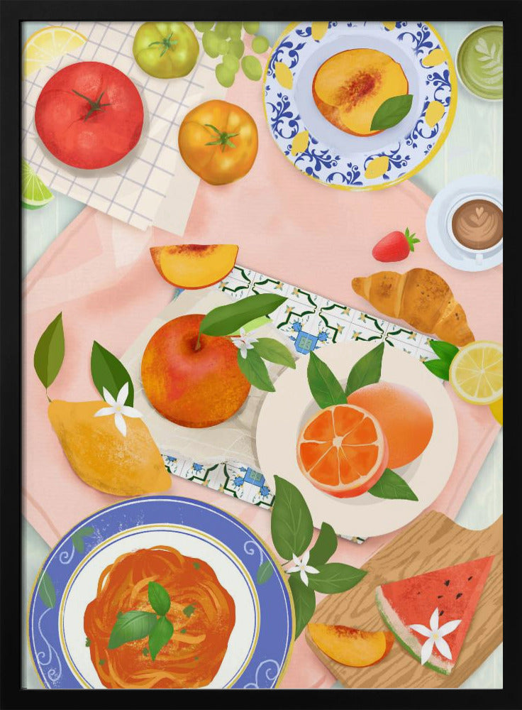 Brunch estivo | Poster - Stampe d’Arte