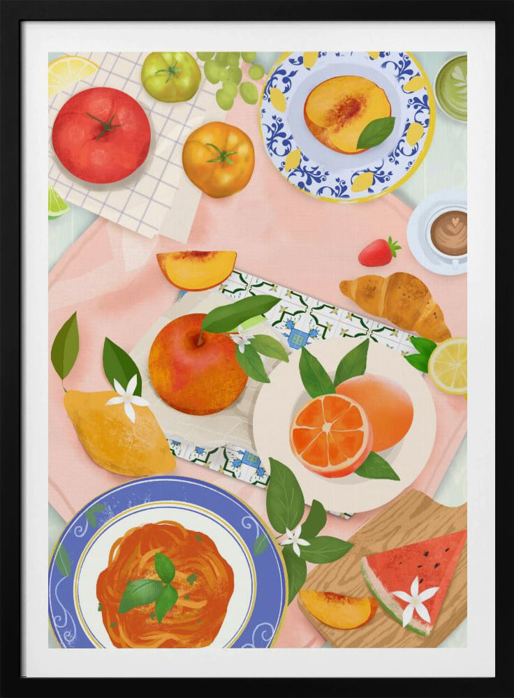 Brunch estivo | Poster - Stampe d’Arte