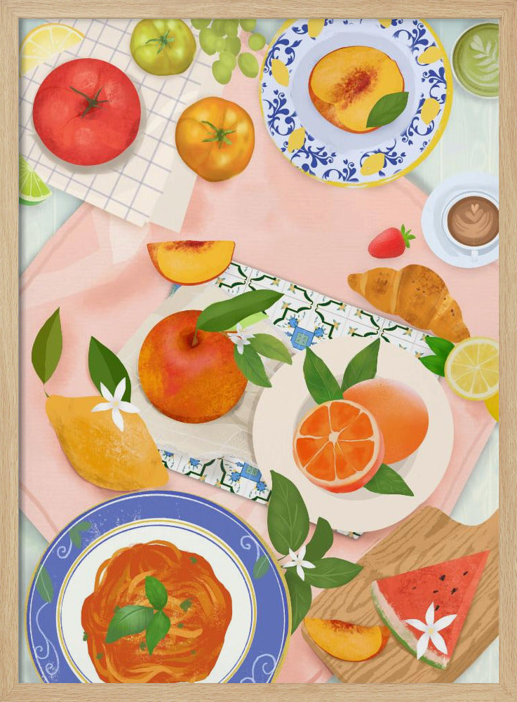 Brunch estivo | Poster - Stampe d’Arte
