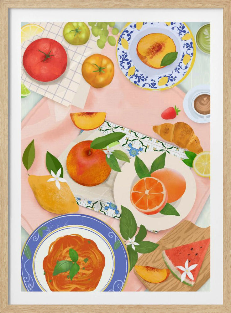 Brunch estivo | Poster - Stampe d’Arte
