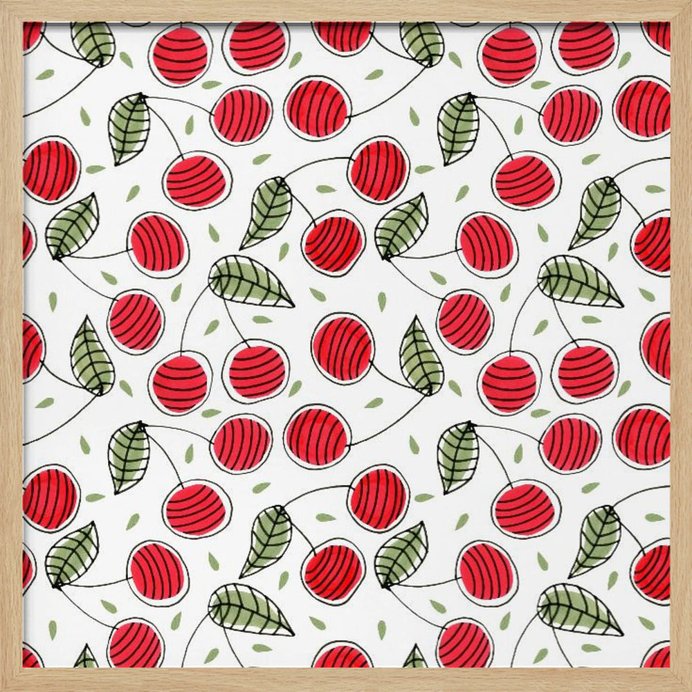 Red Cherries Fruit | Poster