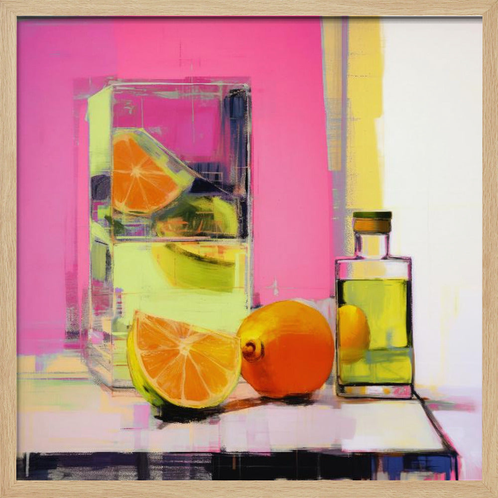Nature morte au néon n° 3 | Posters - Affiche Artistique