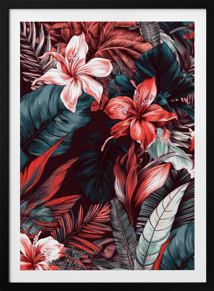 Tropical flora 2 | Poster