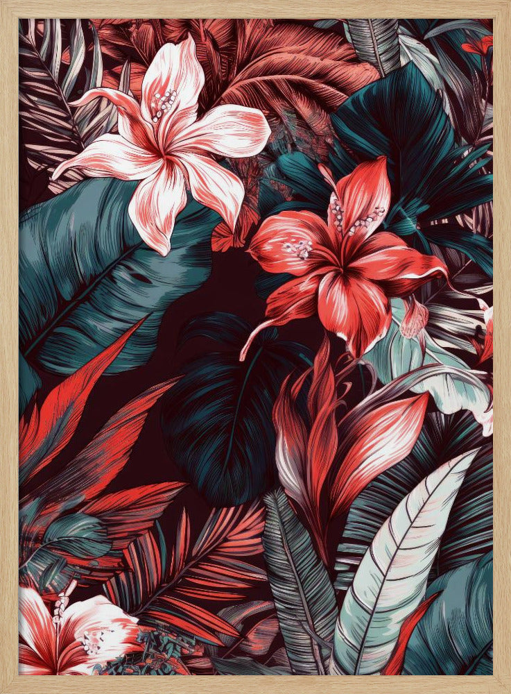 Tropical flora 2 | Poster