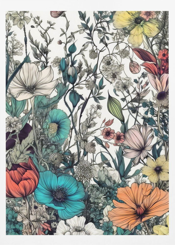 Meadow flowers 12 | Poster