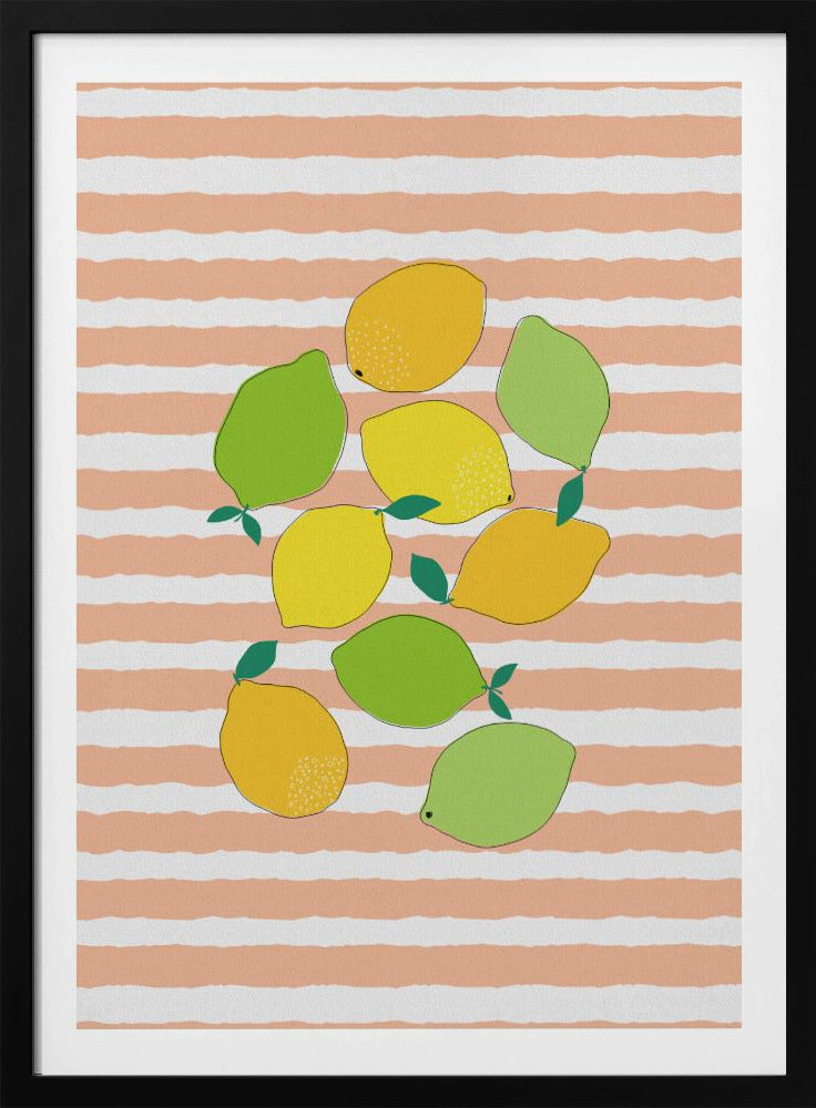 La foule des agrumes | Posters - Affiche Artistique