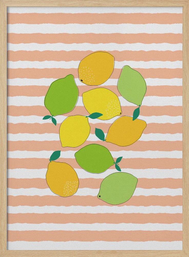 La foule des agrumes | Posters - Affiche Artistique