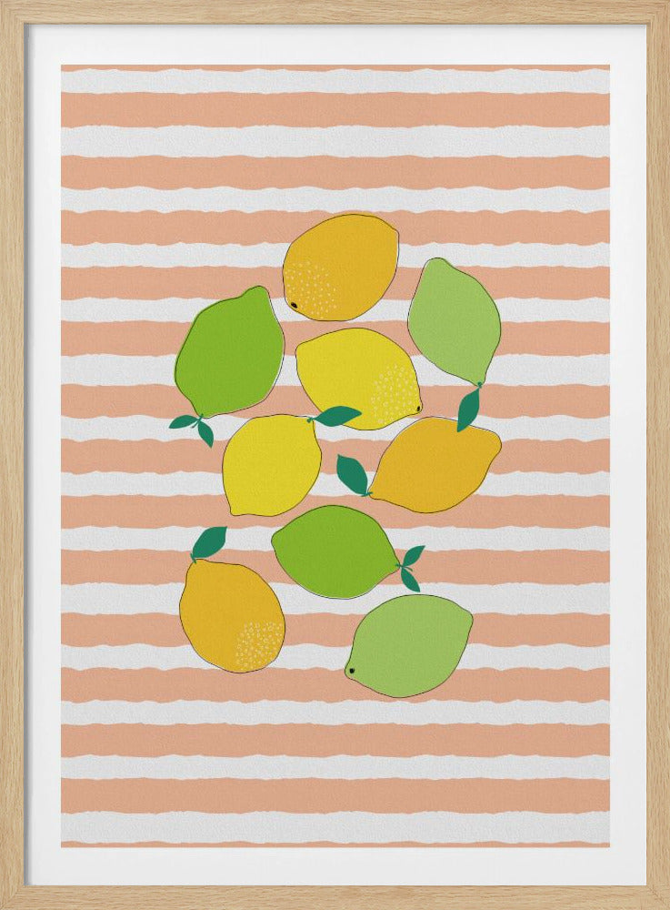 La foule des agrumes | Posters - Affiche Artistique