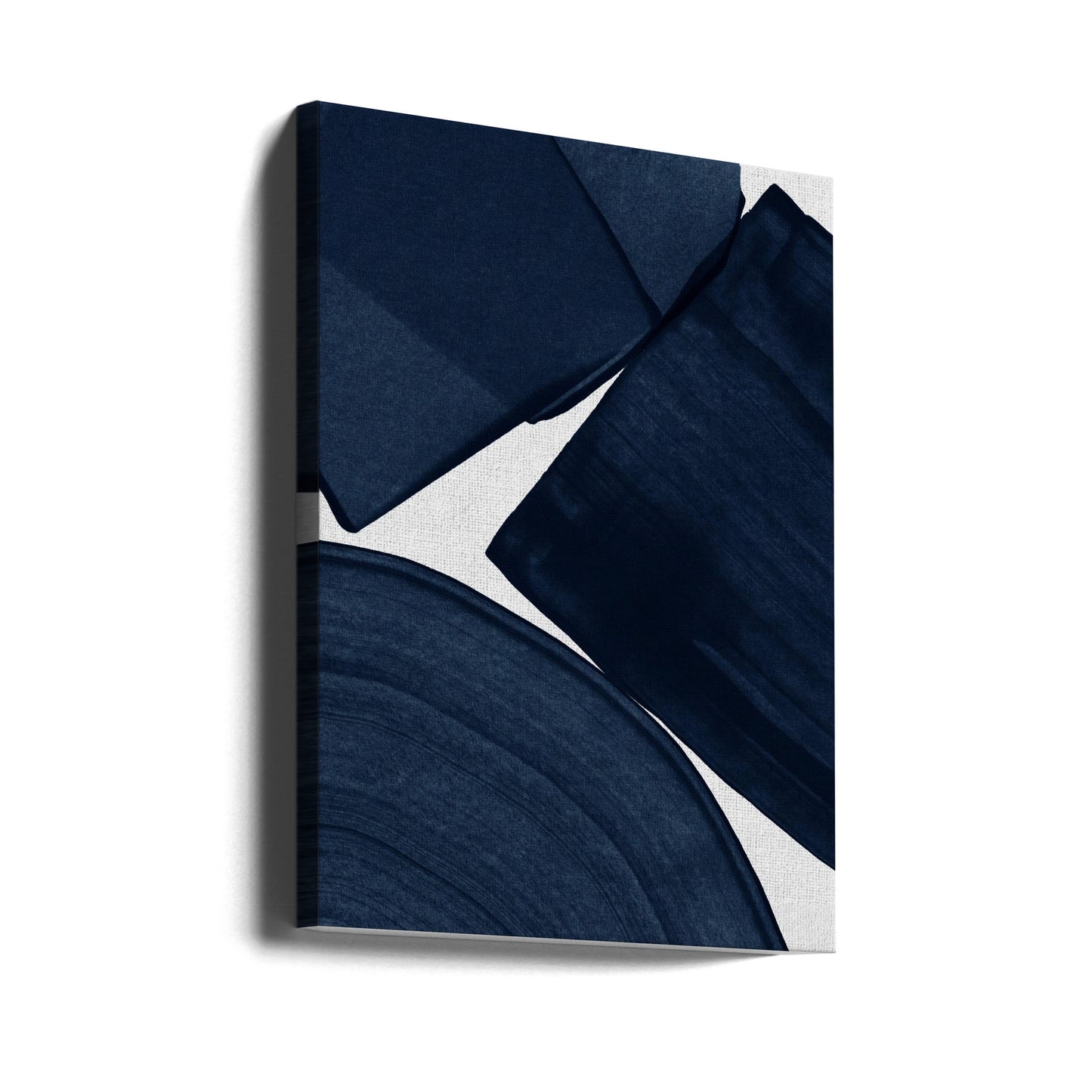Minimalistisk målning blå II | Canvas