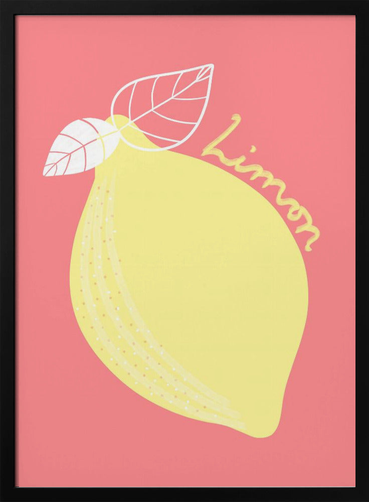 Yellow Citrus Charm | Poster