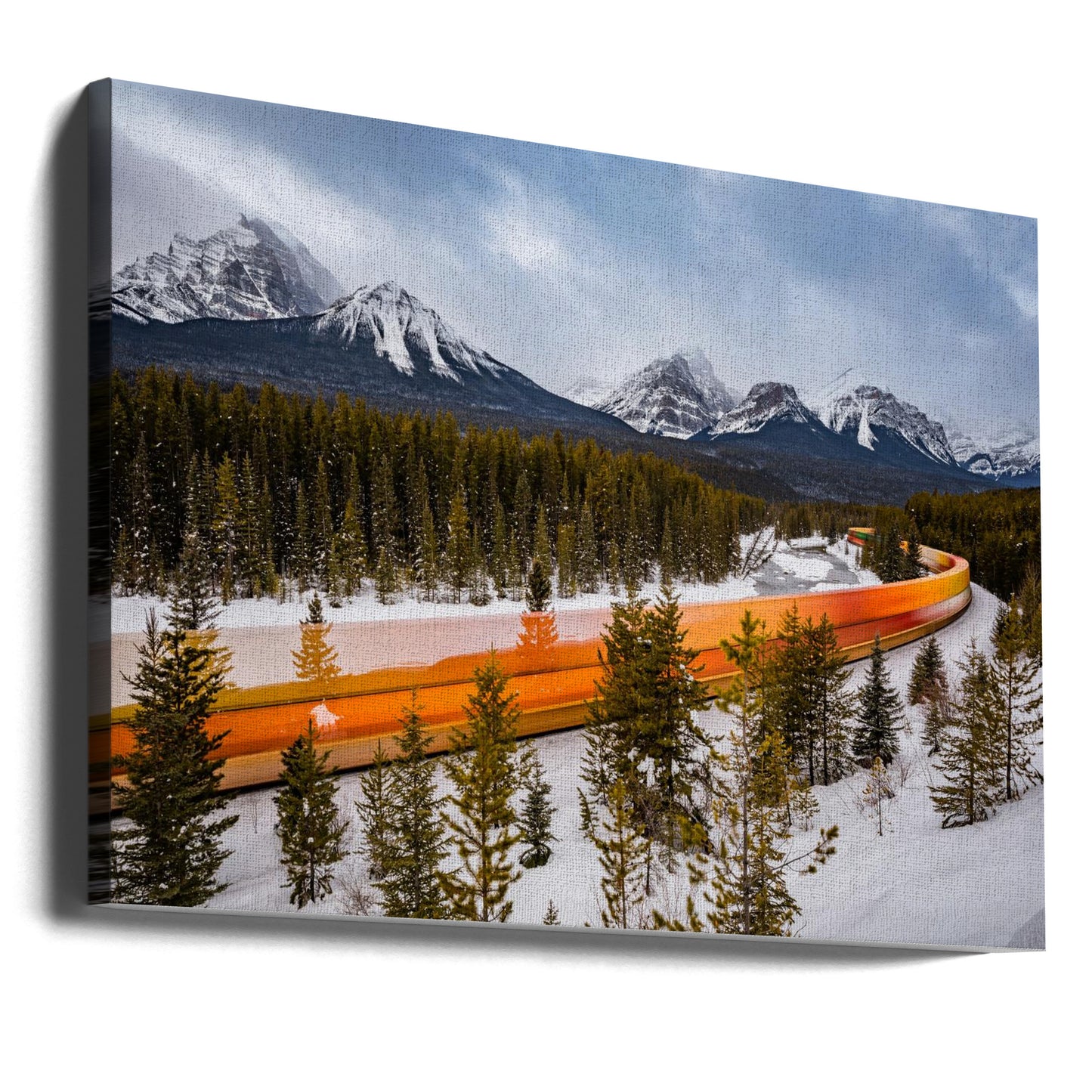 Morant's Curve in Winter | Canvas