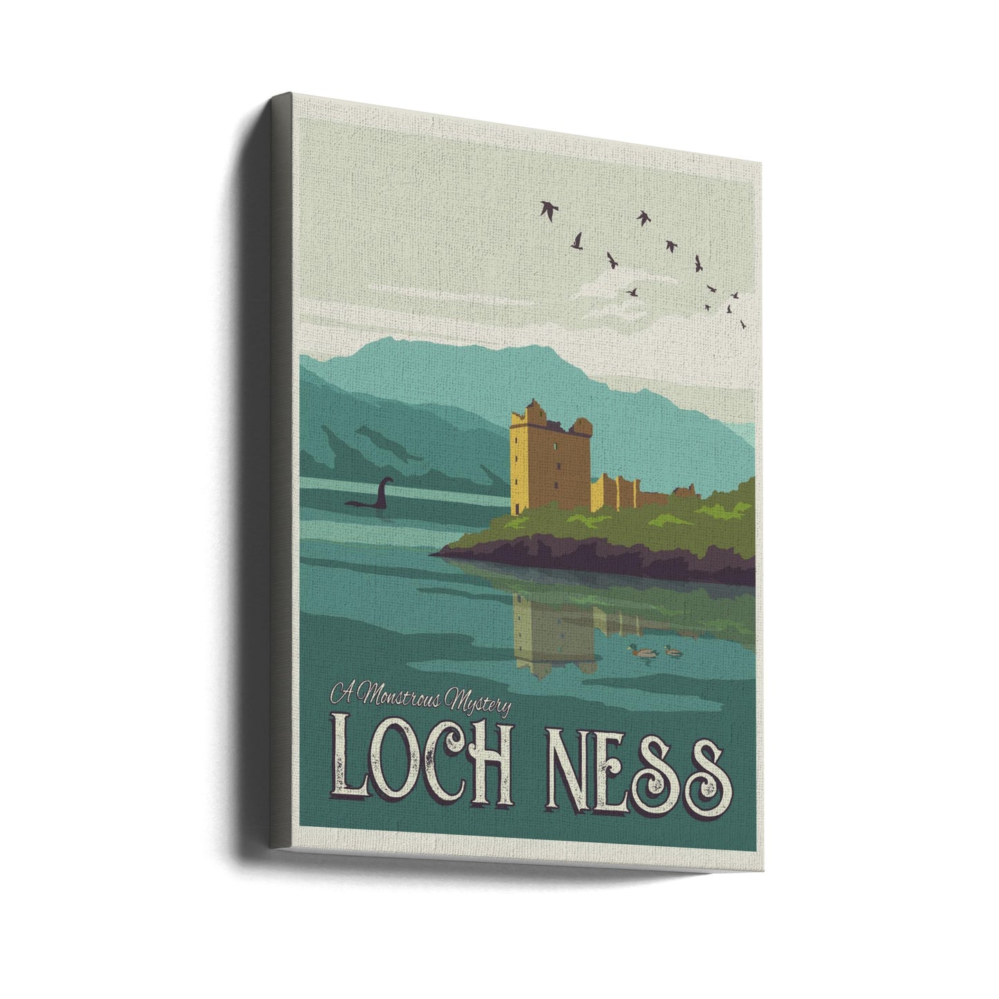 Loch Ness Travel Print | Canvas