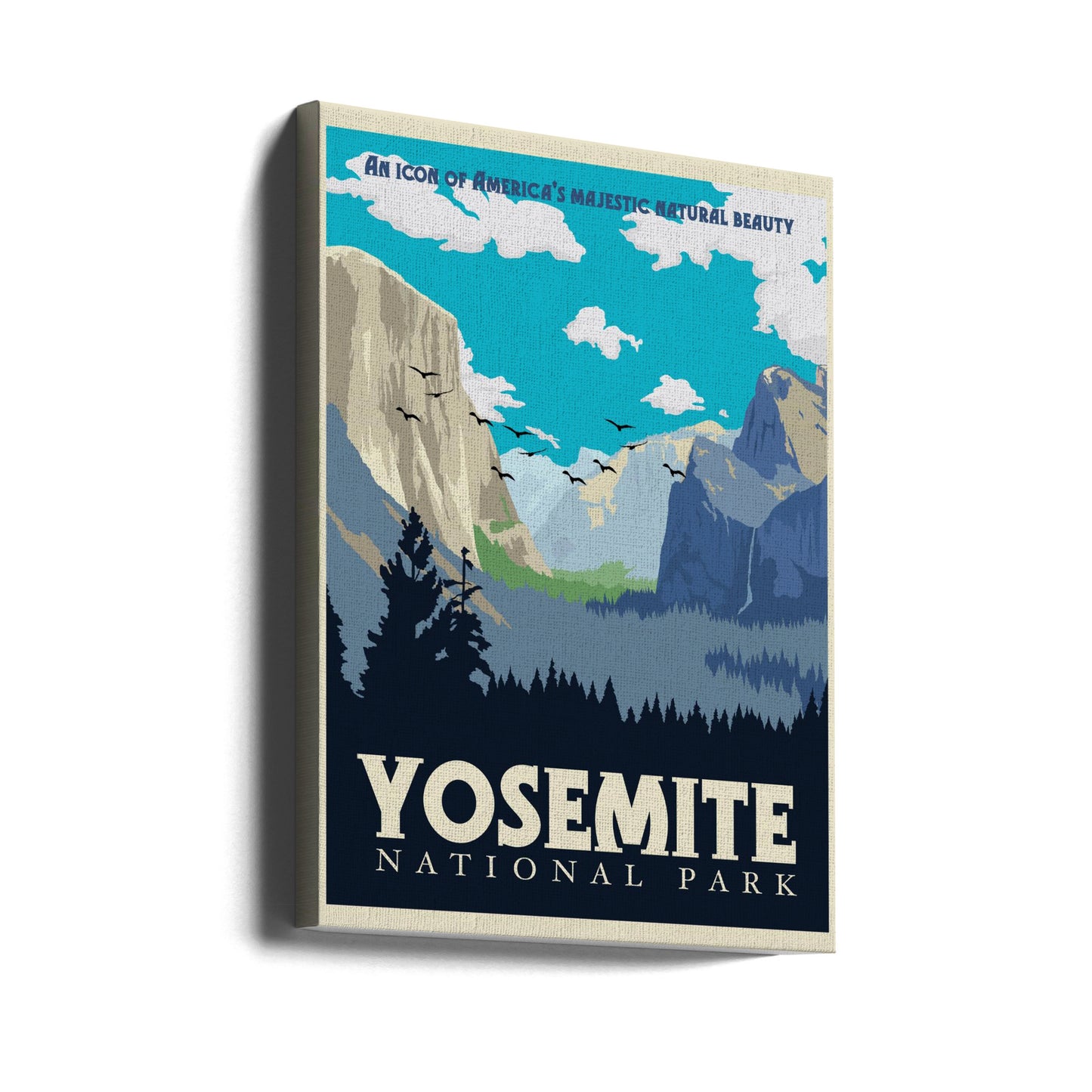 Yosemite National Park Travel Print | Canvas