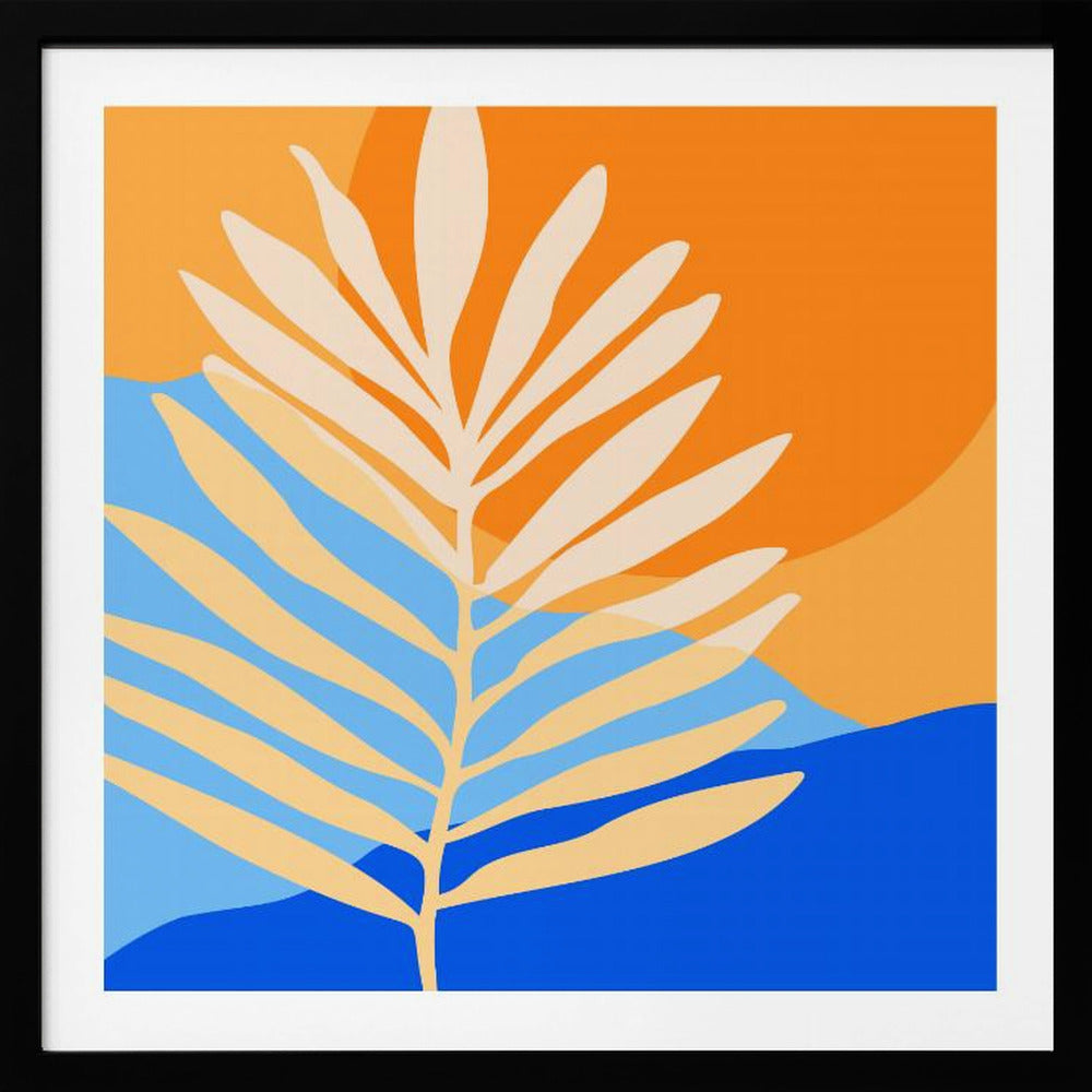 Tropical Beach Sunset.png | Poster