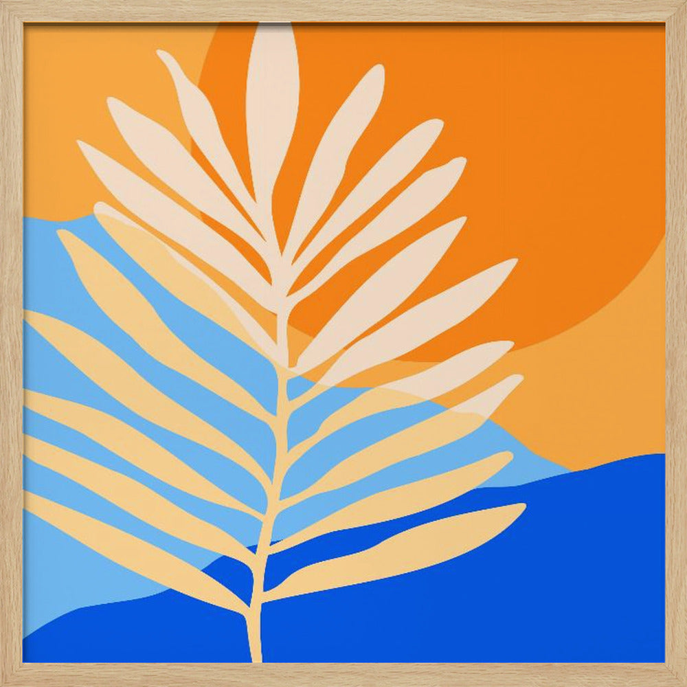 Tropical Beach Sunset.png | Poster