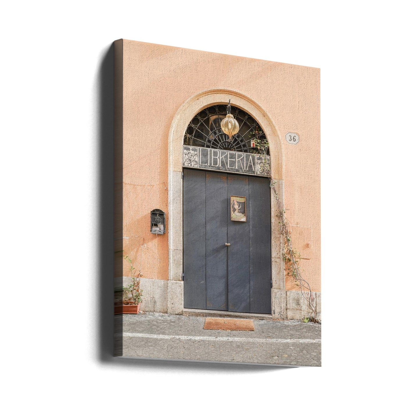Die Libreria-Tür | Leinwand