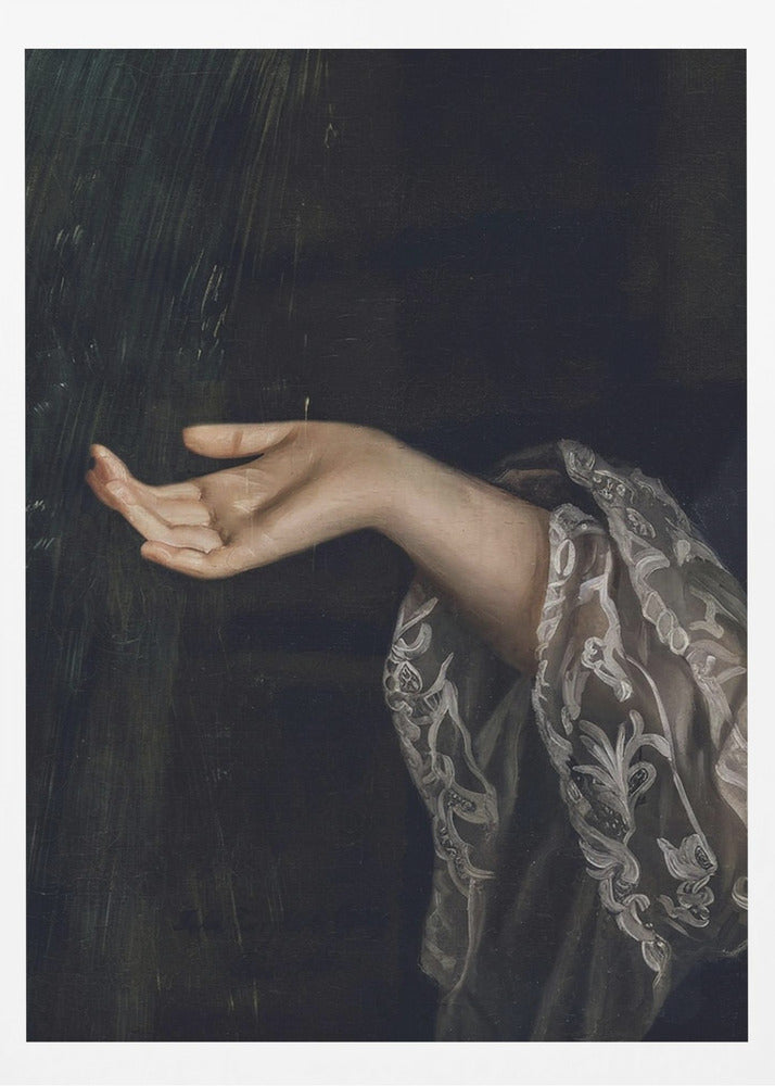 Detail Of Woman / Oil Painting | Poster