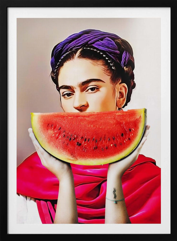 Watermelon Frida | Poster
