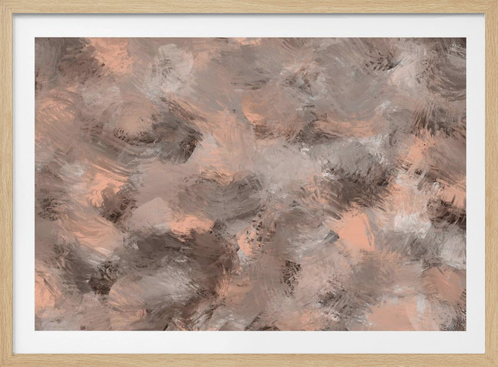 Muted Brush Dance | Poster