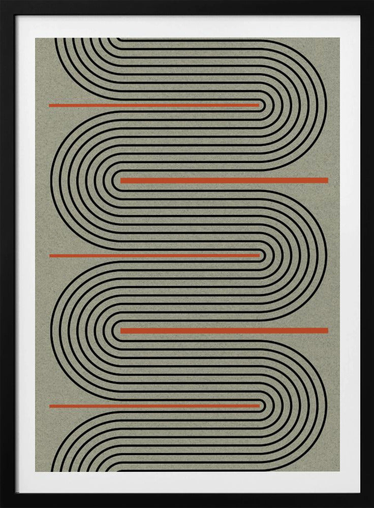 Moderne zeitgenössische Balance Nr. 1 | Poster - Kunstdruck