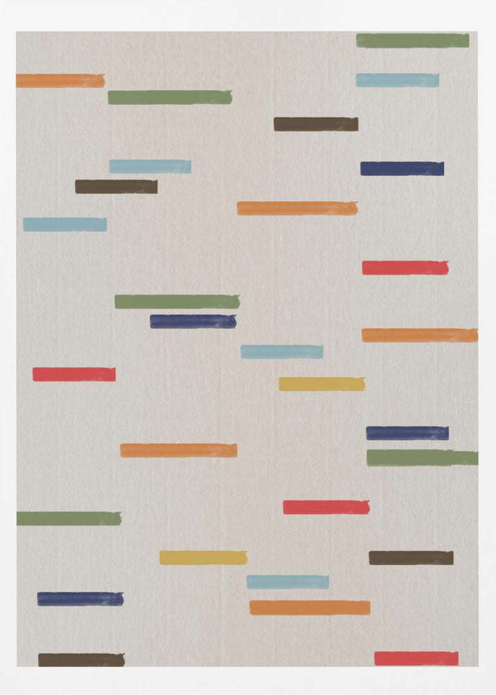 Simple Paper Modernist Art No2 | Poster