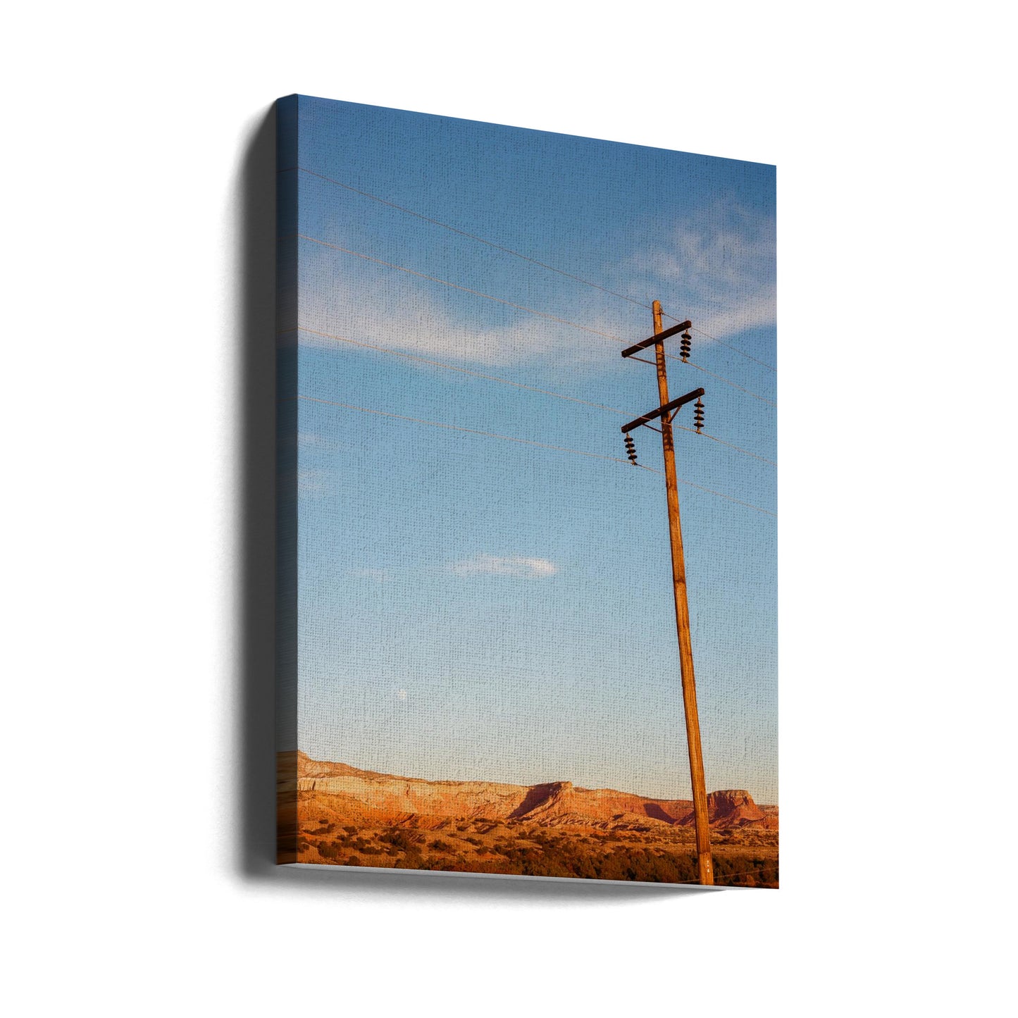Ghost Ranch Solnedgang II | Lærredsbilleder