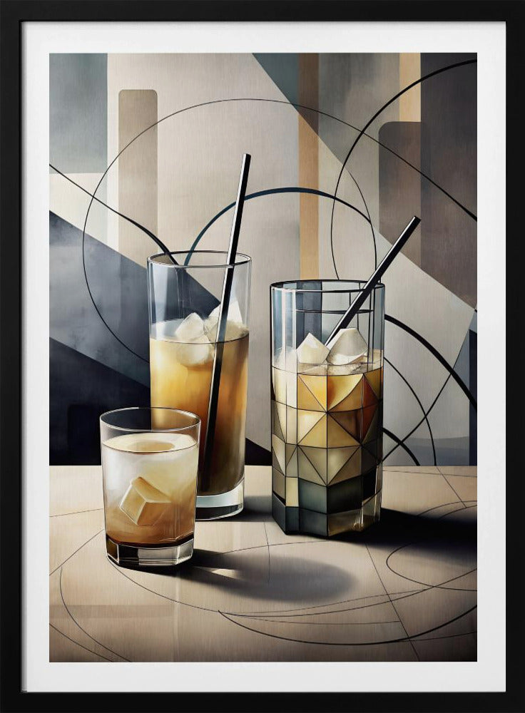 Cubist Cocktails | Poster