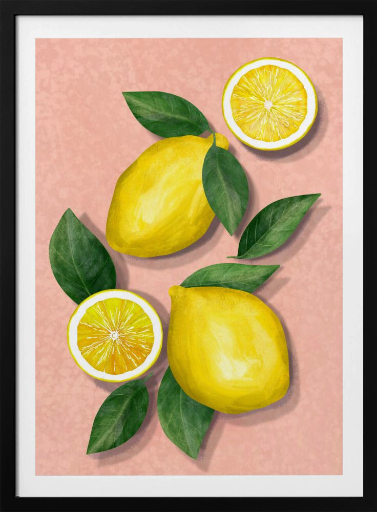Citroner | Plakater - Kunsttryk