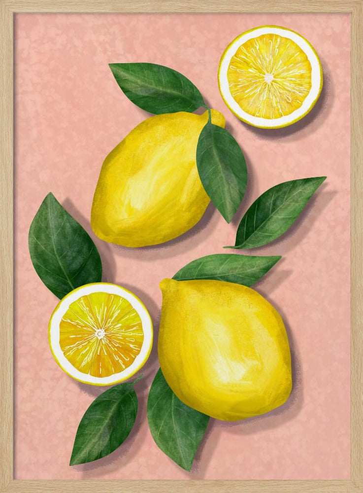 Citroner | Plakater - Kunsttryk