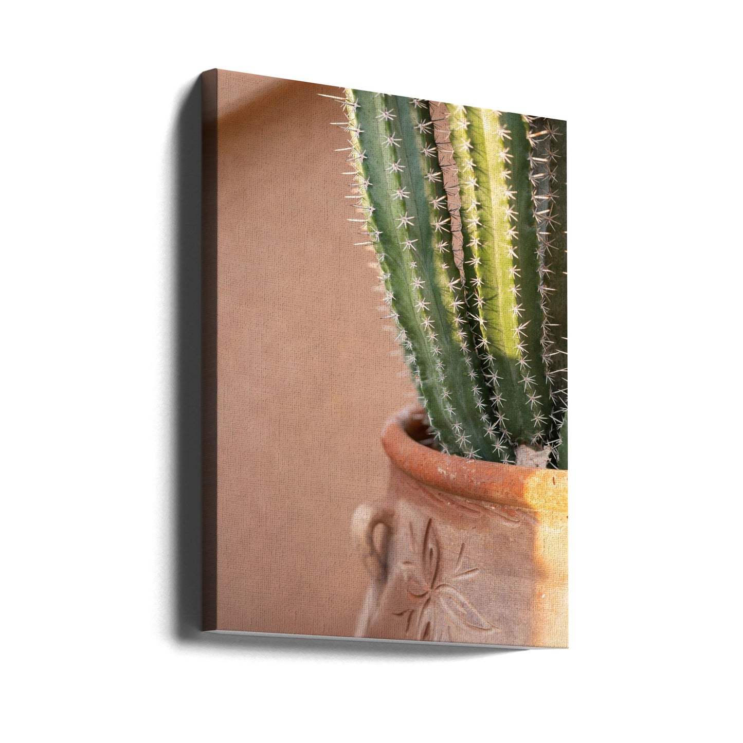 Grün auf Orange | Reisefotografie in Marrakesch | Leinwand-Bilder