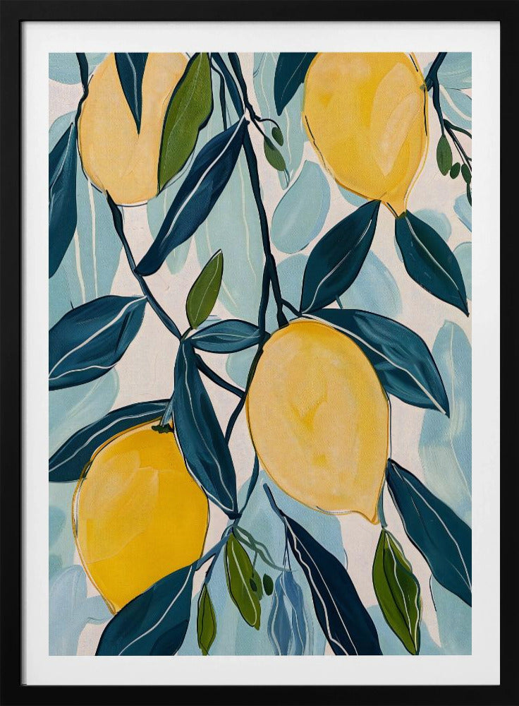Zitronenbaum | Poster - Kunstdruck