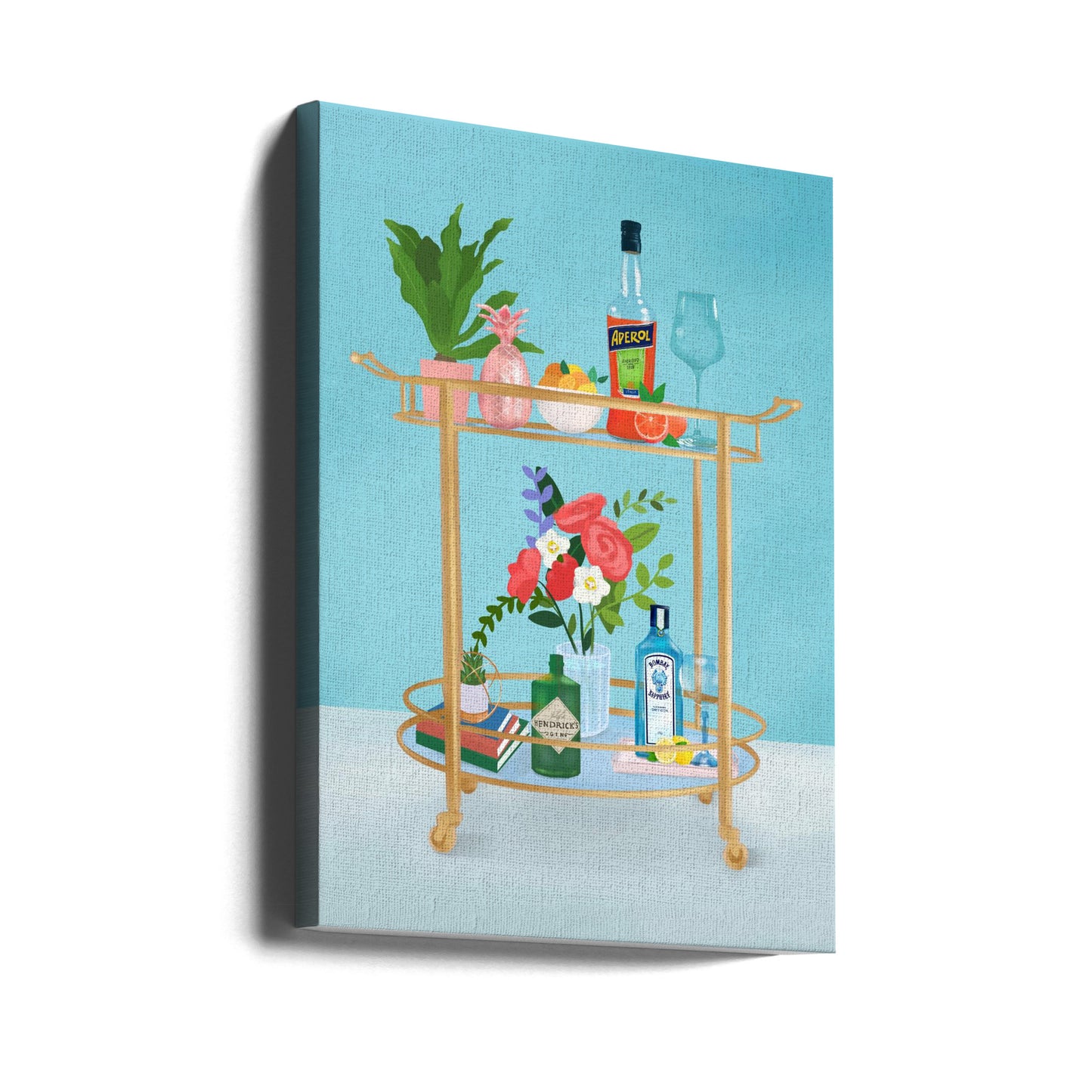 Carrito de bar | Impresiones en Lienzo