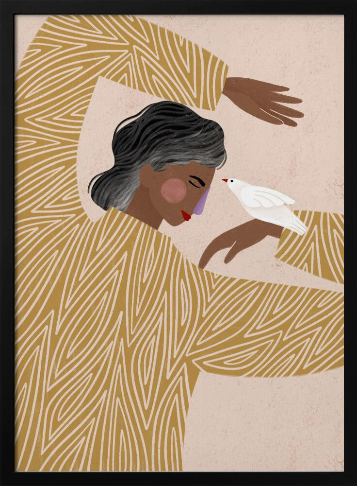 The Woman With a Bird | Poster
